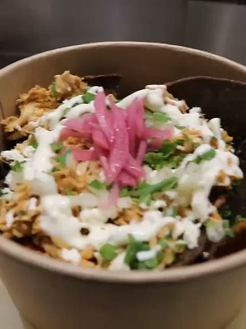 Bol garni, crème et herbes